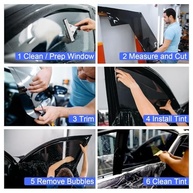 Película Automotiva 5% VLT com Nano Carbono - Privacidade, Proteção UV e Antiarranhão - imagem 4