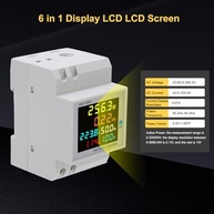 Medidor de Watt-hora D52-2066: Controle Total do Consumo Elétrico com Display LCD Avançado - imagem 3
