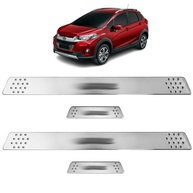 Soleiras Cromadas para VW WRV 2018-2021 | Proteção e Estilo com Acabamento Premium - imagem 1