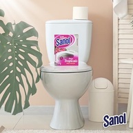 Sanol Pedra Sanitária Flores Tropicais 27g - Fragrância Duradoura e Combate a Bactérias - imagem 3