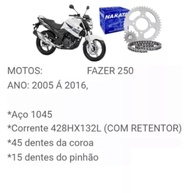 combo-graxa-nakata-a-e-yamaha-fazer-2005-coroas-retentor-e-2016-para-com-250-corrente-a