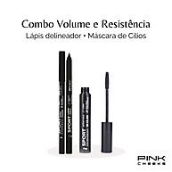 Combo Olhos Impecáveis: Lápis + Máscara à Prova D'Água - imagem 1