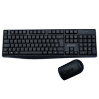 Combo Teclado e Mouse Sem Fio: Praticidade 2.4Ghz - imagem 1