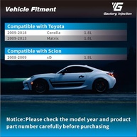 Injetor de Combustível Toyota Corolla 1.8L (2009-2018) | Matrix & Scion xD - Kit 4 Peças - imagem 3