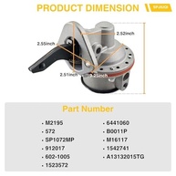 Bomba de Combustível Mecânica M2195 SP1072MP para Jeep Willys 1945-1973 - imagem 4