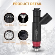 Kit 8 Injetores de Combustível 2 Furos para Jeep Grand Cherokee, Dodge Durango, Dakota e Ram V8 4.7L/5.9L (2001-2003) - Substitui 53032145AA - imagem 3