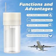Frasco Teste Combustível Aviação 340g: Inspeção Segura e Ecológica - imagem 3