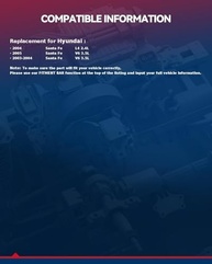 Módulo Bomba Combustível KAX FG1257 para Hyundai Santa Fe 3.5L (03-05) e 2.4L (04) - imagem 5