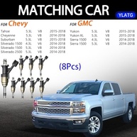 Injetores de Combustível 8 Peças para Chevrolet Silverado/Tahoe/Suburban/Cheyenne e GMC Sierra/Yukon 5.3L (2014-2018) - OEM 12668390 - imagem 3