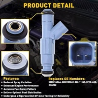 Kit 8 Injetores de Combustível 4 Furos 53032145AA para Ram 1500 4.7L V8 (2002-2007) - imagem 5