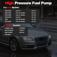 Bomba de Combustível Alta Pressão Audi A4 A6 V6 3.0L 3.2L - Desempenho Otimizado - imagem 3