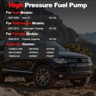 Bomba de Combustível Alta Pressão Audi Q7, VW Touareg, Porsche Cayenne 3.6L V6 - Peça de Reposição Premium - imagem 3