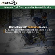 Conjunto Bomba Combustível Ski Doo MXZ/Backcountry 600R/850 - Peça OEM 861805526 - imagem 4