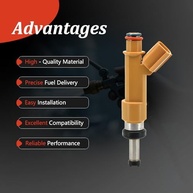 Kit 4 Injetores de Combustível para Toyota Corolla 1.8L/2.4L e Scion xD - OE 23250-0T010 - imagem 5