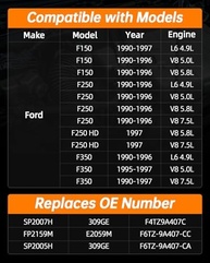 Módulo Bomba Combustível Elétrica SP2007H para Ford F150, F250, F350 (1990-1997) - imagem 3