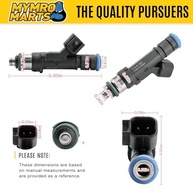 Kit 8 Injetores de Combustível 0280158174 para Ford F150, Expedition e Lincoln Navigator 5.4L - imagem 4