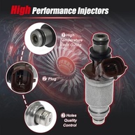 Kit 6 Injetores de Combustível 23250-46030 para Lexus SC300, GS300 e Toyota Supra 3.0L V6 - imagem 3