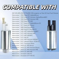 Bomba de Combustível Dupla Alta/Baixa Mercury Mercruiser 305-8.1L (1984-2020) - Substitui 866170A01 - imagem 3