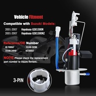 Conjunto Módulo Bomba Combustível Suzuki Hayabusa 1999-2007 | 15100-24FB0 UCT30SU7 - imagem 3