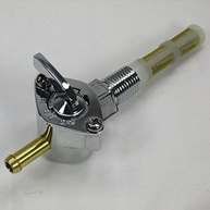 Válvula Petcock de Combustível Cromada com Filtro para Motos Custom | Harley, Chopper, Bobber, Cafe Racer - imagem 1