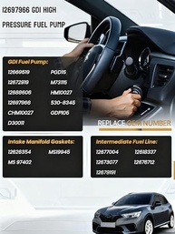 Kit Bomba Combustível Alta Pressão GDI 12697966 para Chevy Silverado GMC Cadillac | Substituição OEM - imagem 5