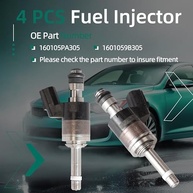 4 Injetores de Combustível Atualizados 16010-5PA-305 para Honda Civic, CR-V, Accord Turbo - imagem 3