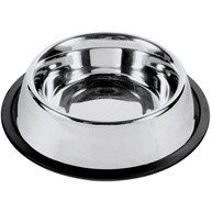 Comedouro Inox Antiderrapante Chalesco: Alimente seu Cão com Segurança! - imagem 1