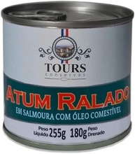 Atum Ralado em Salmoura com Óleo Comestível Tours 180g - imagem 1