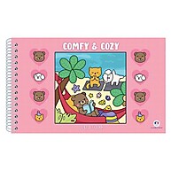 Comfy and Cozy Pink – O Livro de Colorir Relaxante - imagem 1