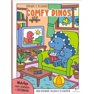 Comfy Dinos: Aprenda a Desenhar e Relaxar - imagem 1