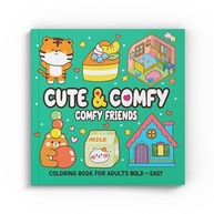 Livro de Colorir Adulto Cute & Comfy: Comfy Friends - Relaxamento e Criatividade - imagem 4
