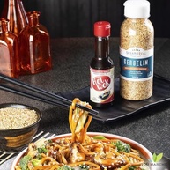 Óleo de Gergelim Torrado Hot Wok 100ml Natural Comida Japonesa Oriental Saladas Molhos Preparos Toque do Chefe Sésamo Real - imagem 4