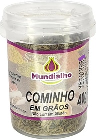 Cominho Em Grão Tempero Mundialho 40g - imagem 1