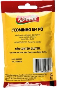 KiSabor Cominho Em Pó Kisabor 40 Gramas - imagem 1