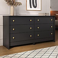 Cômoda 136cm: 6 Gavetas e Design Elegante - imagem 1