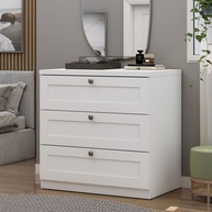 Cômoda 3 Gavetas Provençal: Organize com Estilo! - imagem 1