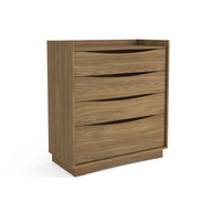 Cômoda 4 Gavetas Nogueira M260 – Kappesberg - imagem 1