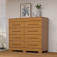 Cômoda 8 Gavetas Cinamomo: Organize com Estilo! - imagem 1