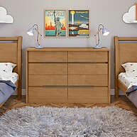 Cômoda 8 Gavetas Urban: Organize com Estilo! - imagem 1