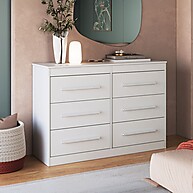 Cômoda Arizona 6 Gavetas: Organize com Estilo! - imagem 1
