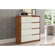 Cômoda Atria 4 Gavetas: Organize com Estilo! - imagem 1