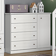 Cômoda Bebê 1 Porta: Organize com Estilo! - imagem 1