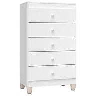 Cômoda Bebê Branco Brilho: Organize com Ternura! - imagem 1