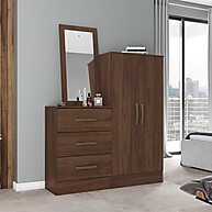 Cômoda Briz Castanho HP: Organize com Estilo! - imagem 1