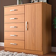 Cômoda Cinnamomo 5 Gavetas: Organize com Estilo! - imagem 1