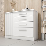 Cômoda Guarani 4 Gavetas: Design e Organização - imagem 1