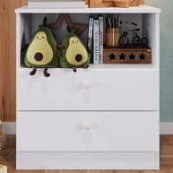 Cômoda Infantil 2 Gavetas: Aconchego e Organização - imagem 1