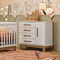 Cômoda Infantil Encanto Slim: Elegância e Espaço na Medida Certa - imagem 1
