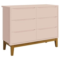 Cômoda Infantil Rosa: 6 Gavetas para o Quarto Perfeito! - imagem 1