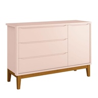Cômoda Infantil Rosa New Classic: Organize com Estilo! - imagem 1